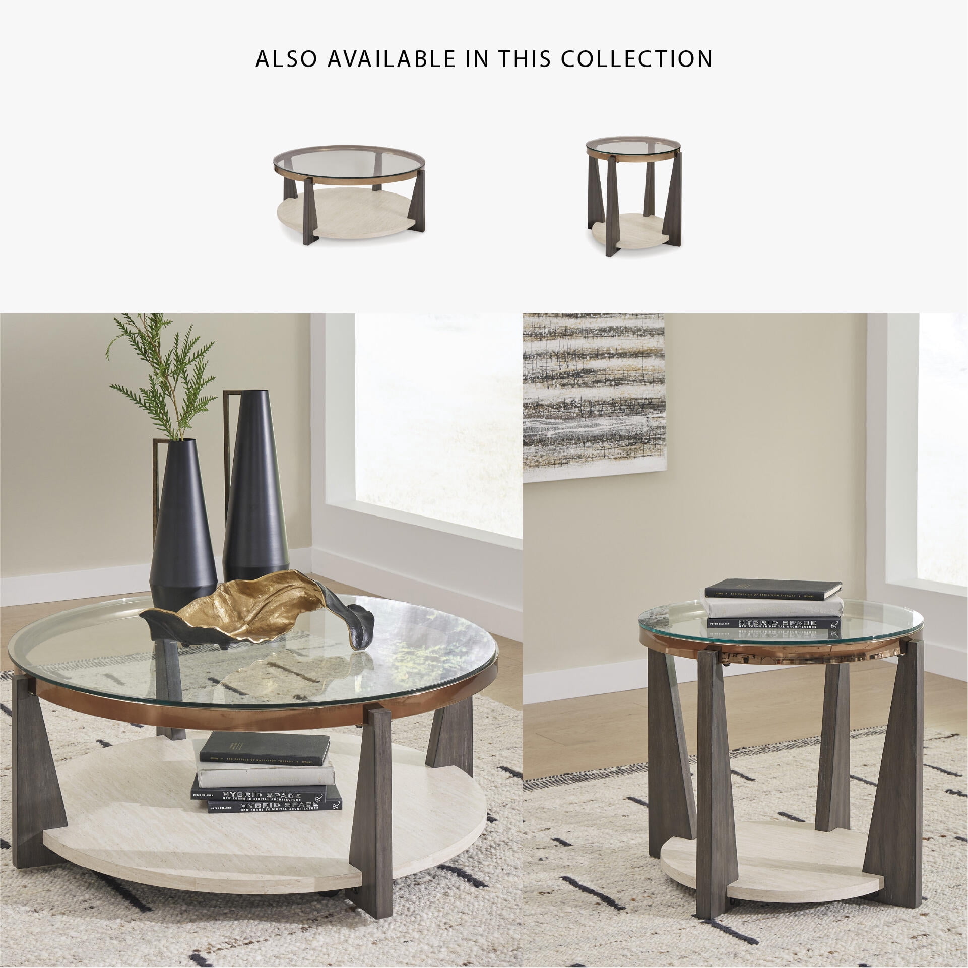 Signature Design by Ashley Frazwa End Table, Grayish Brown