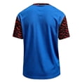 thumbnail image 5 of Fabrcox S-4XL Halloween T&nbsp;shirts for Man Funny Ghost Pumpkin Cat Mens T Shirts Graphic Fall Winter Festival Corduroy Raglan Mens Shirts Short Sleeve Blue S, 5 of 7