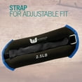 thumbnail image 3 of Warriors Ankle/Wrist Weights - 5 lb Pair (2.5 lb Each), 3 of 7