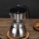 thumbnail image 1 of Estufa eléctrica Top Cafeteras Espresso Maker Pot Camping Espresso Pots Mango ergonómico Stovetop Espresso Pot para viajar a ml Macarena Cafetera, 1 of 8