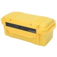 thumbnail image 2 of Caja de herramientas de plástico duro reforzado con ABS, amarilla, resistente a golpes y al agua, con amortiguación., 2 of 13