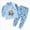 C189---Sky Blue, variant on 6-12 Months Girls Long Sleeve Pajama Set Pajamas for Baby Girls Pajamas Set Soft Toddler Sleepwear Kids Clothes Suit Baby Clothes,Sky Blue
