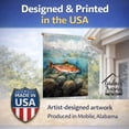 thumbnail image 6 of Brook Trout House Flag 28 in x 40 in, 6 of 7