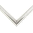 thumbnail image 3 of 8x27 Frame Silver Inner Slope Bevel Picture Frame | 1 Inch Moulding Width | 0.75 Inch Rabbet Depth, 3 of 8