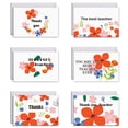 thumbnail image 1 of Gracious Thank You Teacher Card, Personalised Message Space For Teacher Appreciation Gifts, Wide Applications In Teacher Gift Card, USA Made Premium Material, 1 of 5