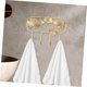 thumbnail image 3 of Coat and hat hook household wall hanger wall storage hook bedroom metal coat and hat hanger wall hook hat rack, 3 of 5