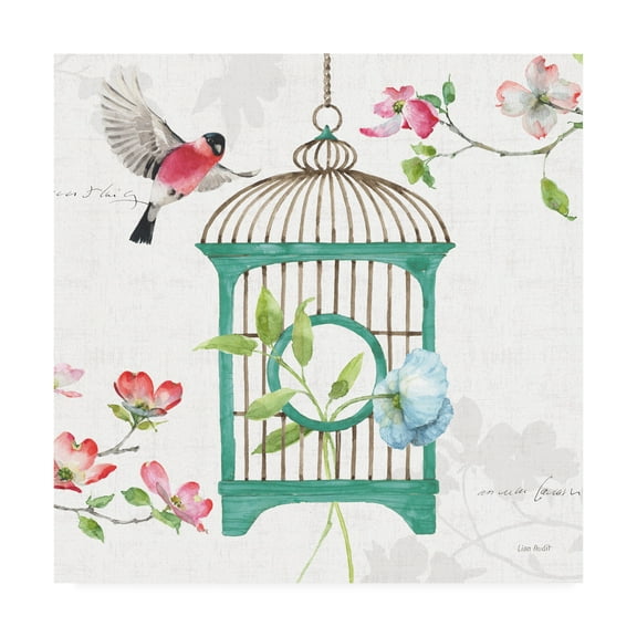 Trademark Fine Art 'Dogwood Garden VII' Canvas Art by Lisa Audit