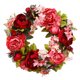 thumbnail image 1 of Decoración de puerta ANGGREK Peonía de seda Flor de simulación Decoración de pared de flores rojo 40 cm, 1 of 8