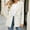 (Fashion 30)White, variant on Aimik Tweed Blazers for Women Long Sleeve Double Breasted Blazer Notched Lapel Suit Jacket with Pockets,Light Blue,S