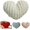 White, variant on Heart Shaped Throw Pillows, 40x35cm Plush Decorative Cushion, Cute Heart Home Decor Cushion for Chair Bedroom Living Room,Apartment Den Yoga,Valentine's Day Wedding
