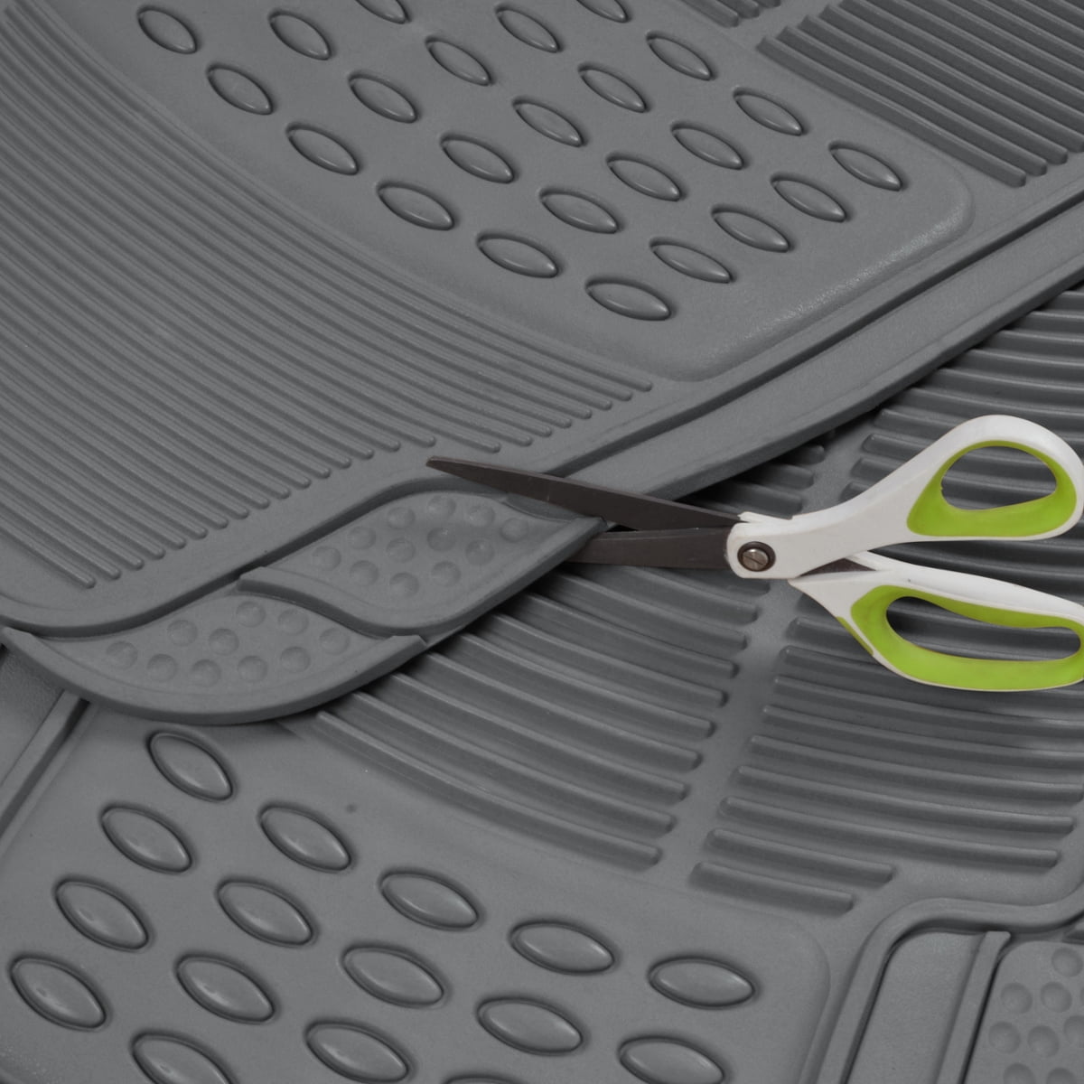 BDK Car Floor Mats with Cargo Mat, All Around Utitliy Trunk Mat, 3 Colors