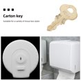 thumbnail image 4 of 2 Pcs Paper Towel Dispenser Keys Paper Towel Key Roll Paper Towel Stand Key Replacement, 4 of 8
