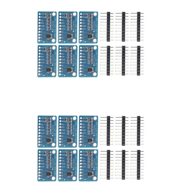 12 PCS ADS1115 Analog to Digital Converter 16 Bit ADC Module Converter