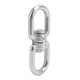 thumbnail image 3 of 5Pcs Swivel Hooks M5 Double Ended 304 Stainless Steel Eye to Eye Shackle Ring Connector, 3 of 5