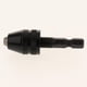 thumbnail image 5 of Adaptador de destornillador de mandril de aleación de aluminio sin llave con vástago hexagonal intercambiable 0.3-3.6mm Hex Shank Black, 5 of 8