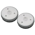 thumbnail image 2 of Rite Lite Gray Battery Powered LED Puck Light 2 pk, 2 of 2