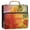 Various Shades Autumn Leaves, variant on Water-Resistant 3-Ring Binder Organizer with Multiple Pockets Zipper Binder Bag for Office Red Maple Leaves