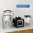 thumbnail image 4 of CRANDDI Commercial Smoothie Blender, 2200W High-Power Smart Blender with 4 Pre-Programmed Cycles, Professional Blenders with Removable Shield, 52oz J, 4 of 7