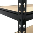 thumbnail image 4 of Juggernaut Storage 30" x 60" 5-Shelf Steel Utility Shelving Unit, Black, 4 of 7
