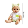 thumbnail image 3 of sdhkgrrt under $5 3Pcs Voice Blinking Talking Doll, Interactive Voice Recognition Doll with Blinking Eyes TalkingToy,Vinyl SimulationBabyDoll for Early Childhood Education,Soft Rubber Realistic, 3 of 9