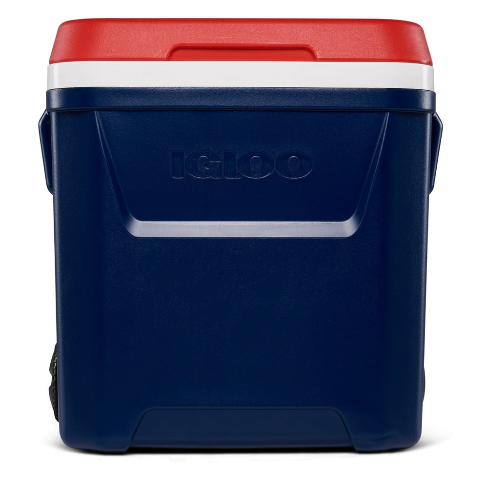 Igloo Texas 60Quart Laguna Roller Ice chest Cooler with Wheels Blue