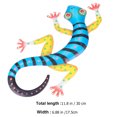 thumbnail image 3 of Miangastore Lizard Metal Wall Decor Iron 1Set Gecko Shape Home Decoration, 3 of 8