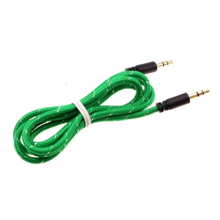 3.5mm Aux Cable for iPad 10.2 (2019 7th Gen) - Adapter Car Stereo Aux-in Audio Cord Speaker Jack Wire Braided