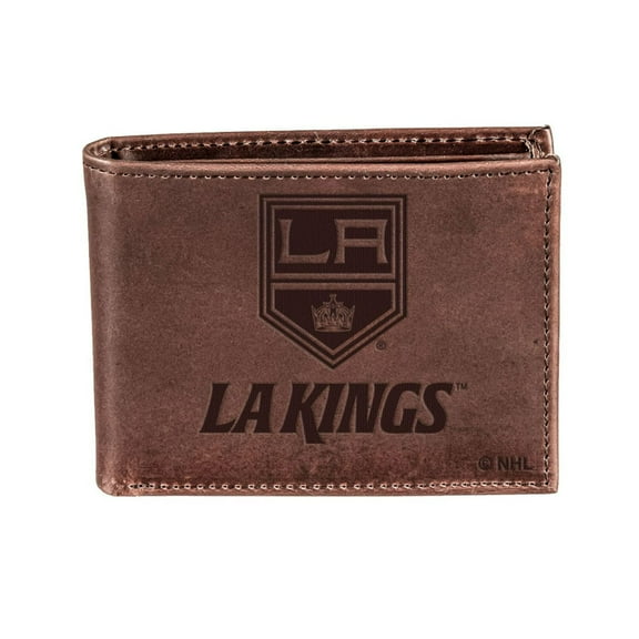 Evergreen Los Angeles Kings Crazy Horse Collection Bi-Fold Wallet