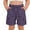 Purple, variant on BXJX Boy's Cargo Shorts, Multiple Pockets Knee Length Relaxed Fit Elastic Waist Summer Shorts Light Blue Size 7-8 T