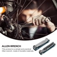 thumbnail image 3 of 2pcs Folding Screwdriver Internal Hexagon Wrench Useful Bike Repairing Spanner, 3 of 9