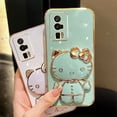 thumbnail image 5 of Funda de teléfono con soporte de espejo Hello Kitty para Xiaomi Redmi Note 12 Turbo 12S 11 Pro Plus 11S 10 10S 9S 9 8 7 12C 10C 10X 9A 9C, 5 of 5
