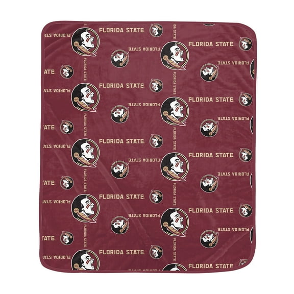 Pegasus Florida State Seminoles 60" x 70" Homefield Flipped Wordmark Ultra Soft Blanket