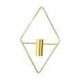 thumbnail image 1 of Jarrón colgante para maceta de pared, decoración de pared bohemia, maceta para plantas montada en la pared, soporte para plantas de pared de Metal, Oro, 1 of 8