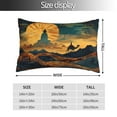 thumbnail image 2 of Salouo Sunset Desert Journey Pattern Pillow Cases,1PC Pillow Covers with Envelope Closure Decorative Pillow Case for Bed Couch,Pillows Not Included-20"x30", 2 of 6