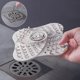 thumbnail image 5 of 4pack Swirl Square H Catcher Drain Ser Covers Silic Bathtub, 5 of 5