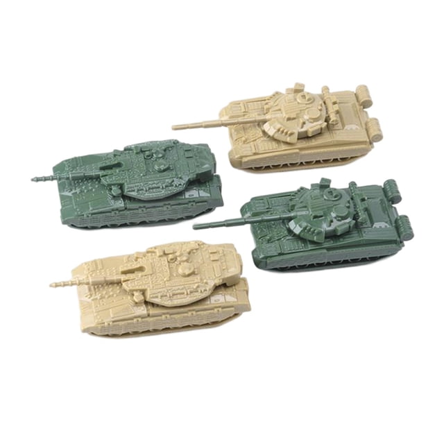 4D Puzzles Tank Model Kits, Model Building Blocks Brain Teaser Puzzle, Great Birthday Gifts Sunnimix Vehículo cisterna
