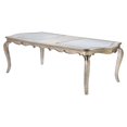 thumbnail image 3 of ACME Esteban Table à Manger en Bois avec Rallonge en Champagne Antique Doré, 3 of 7