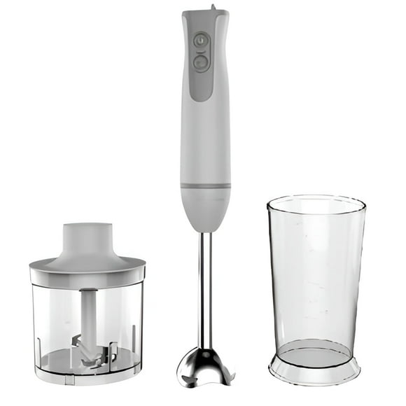 Toastess - Hand Blender and Chopper Combo, 2 Speeds, 260 Watts, White