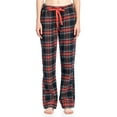 thumbnail image 4 of Ashford & Brooks Women's Flannel Plaid Pajamas Long Pj Set - Black Stewart - 4X-Large, 4 of 5