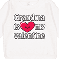 thumbnail image 3 of Inktastic Grandma is My Valentine Toddler Sweatshirt, 3 of 4