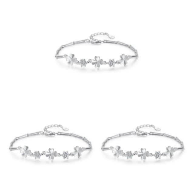 Qarigey de cobre muñequera joyería de moda exquisita hermosa dama accesorios boda mano colgante mujer suministros blanco Type1 NO1