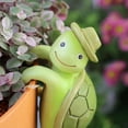 thumbnail image 5 of Tortoise Figure Plant Pot Hanger, Resin Hanging Turtle Statue, Climbing Turtle Flower Pot Hugger Figurines, Gift for Yard Ornaments Pot Decorations, 5 of 5
