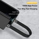thumbnail image 1 of Cable De Datos 40Gbps PD100W Tipo-C a USB-C para Thunderbolt 4 FPC Cable de datos de cargador rápido suave, 1 of 6