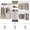 Gray, variant on Armocity 120'' Large Walk-in Closet System with Drawers, Heavy Duty Closet Organizer System with Hanging Rods and Shelves for Wardrobe Storage, White Oak