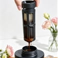 thumbnail image 5 of Cold Brew Coffee Maker with Fine Mesh Filter, Portable 300ml Iced Coffee Pitcher for Home Office Travel, BPA- Plastic Cold Brew Container for Tea and Fruit Infusions, 5 of 6