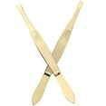thumbnail image 2 of Miangastore 2Pcs Creative Diagonal Brow Clip Beauty Eyebrow Tweezer Eye Hair Removal Tool, 2 of 8