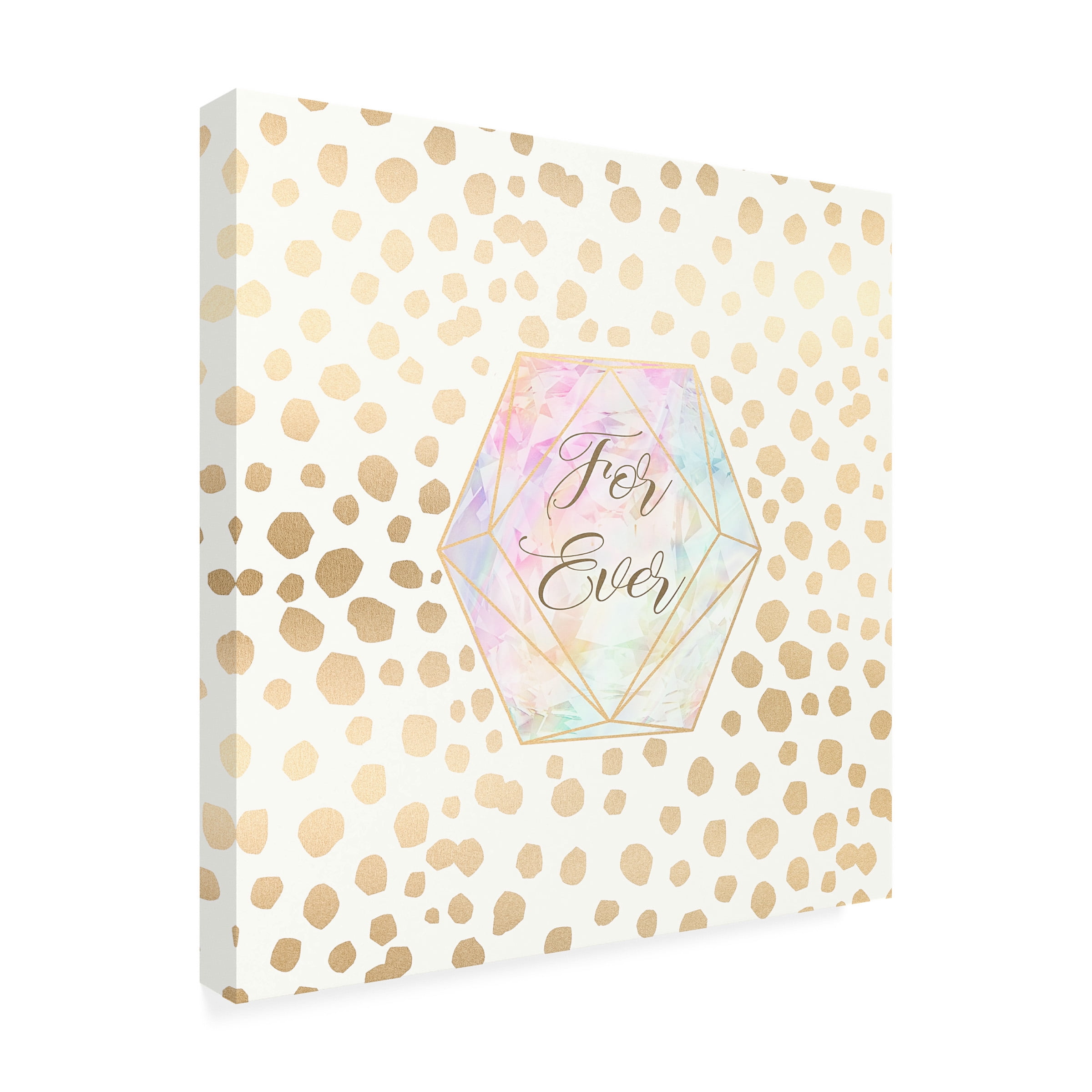 Cora Niele 'Diamonds Are Forever' Canvas Art