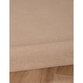 thumbnail image 7 of Contemporary Home Living 1.75' x 2.75' Tufted Solid Bordered Area Throw Rug - Tan and Beige, 7 of 7