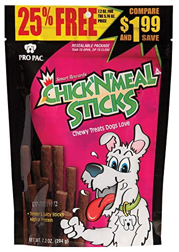 7.2 oz PROPAC Chick'N'Sticks Dog Treats 