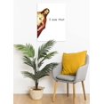 thumbnail image 4 of Funny Jesus Canvas Wall Art Jesus Christ I Saw That Funny Quotes Christmas Artwork Picture Abstract Painting Art Home Decor For Bathroom Living Room Bedroom Framed Ready To Hang, 12x16 Inch, 4 of 6